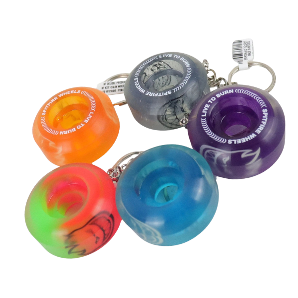 Spitfire 42mm Wheel Key Chain / Assorted Color